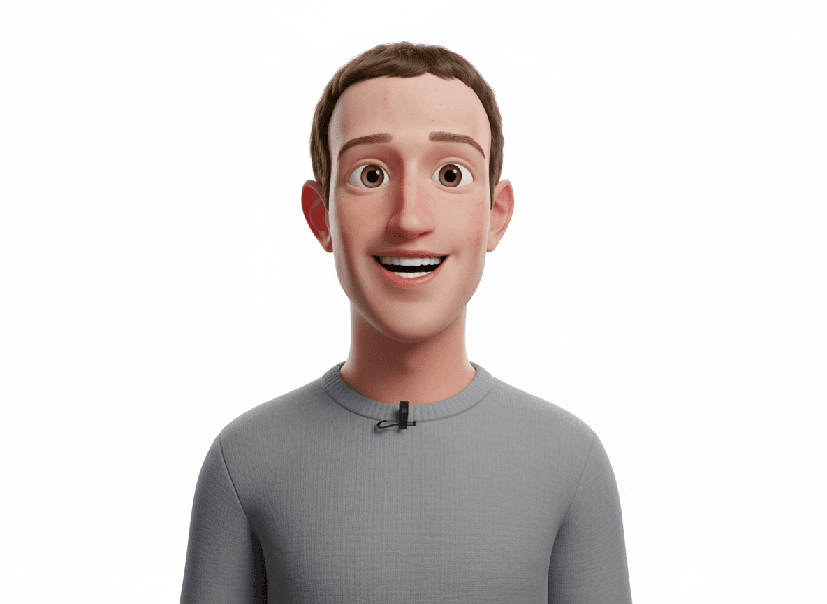AI generated image for: Pixar-Style Portrait, nano-banana, 人像, 艺术, 抽象