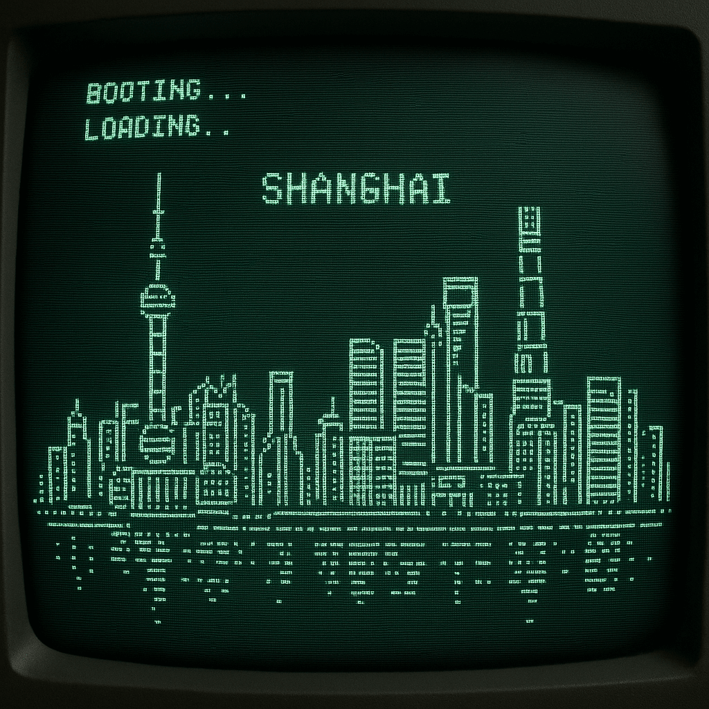 AI photo prompt – Retro CRT Computer Boot Screen output image