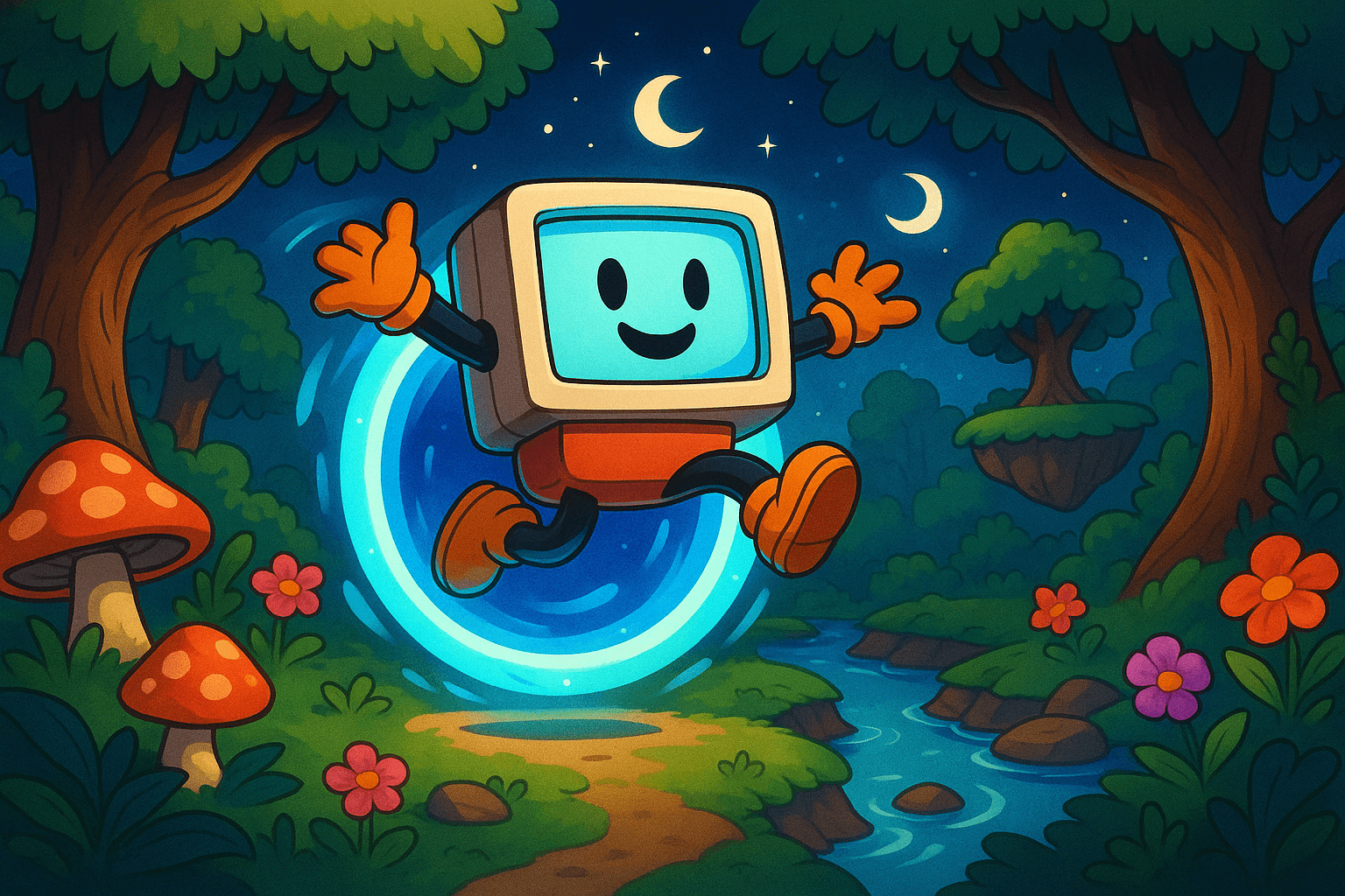 AI photo prompt – Fantasy Cartoon Illustration output image