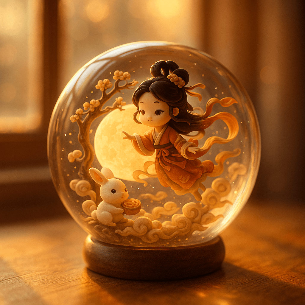 AI photo prompt – Story Scene in Crystal Ball output image
