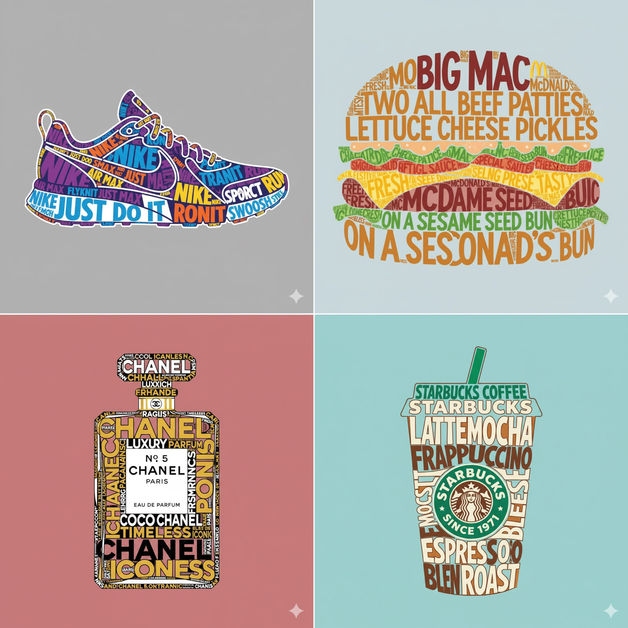 AI photo prompt – Typography Logo Design output image
