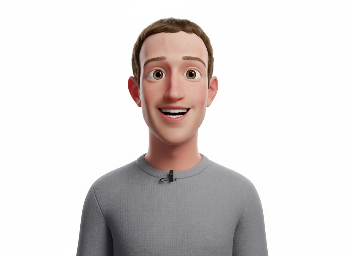 AI photo prompt – Pixar-Style Portrait output image