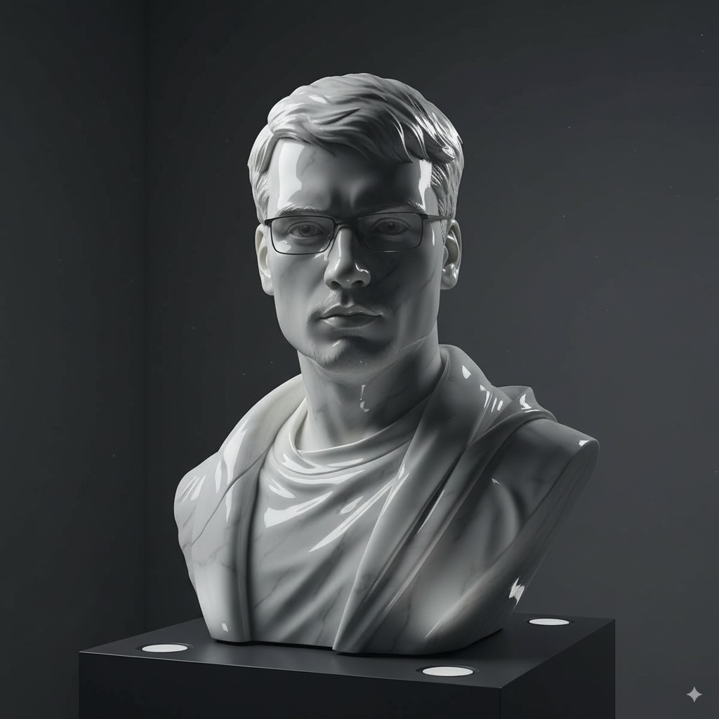 AI photo prompt – Custom Marble Sculpture output image