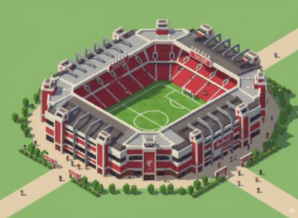AI photo prompt – Map to Isometric Buildings output image