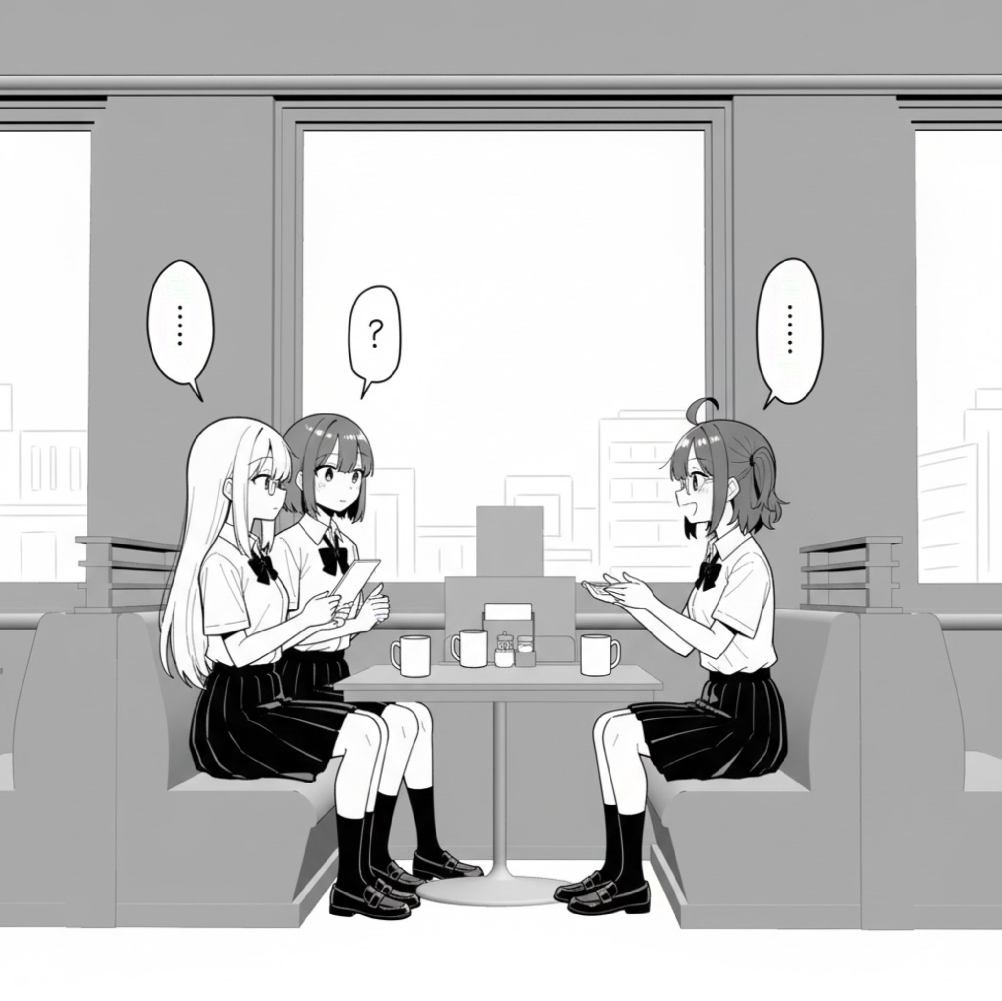 AI photo prompt – Manga Composition output image