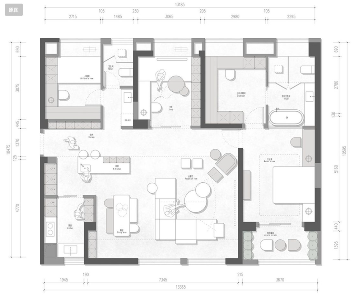 AI photo prompt – Floor Plan 3D Render input reference