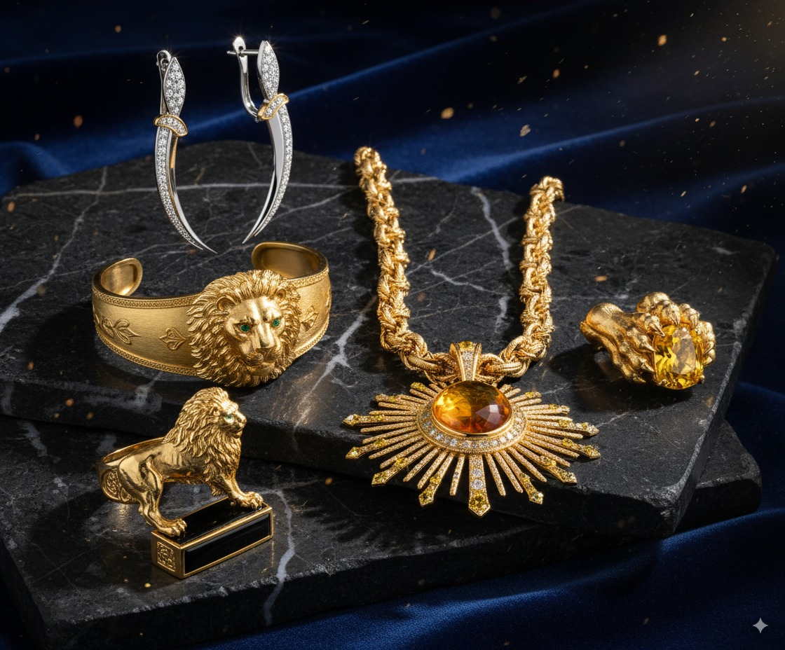 AI photo prompt – Jewelry Collection Design output image