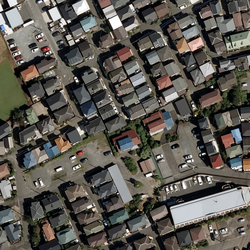 AI photo prompt – Building Extraction from Remote Sensing Image input reference