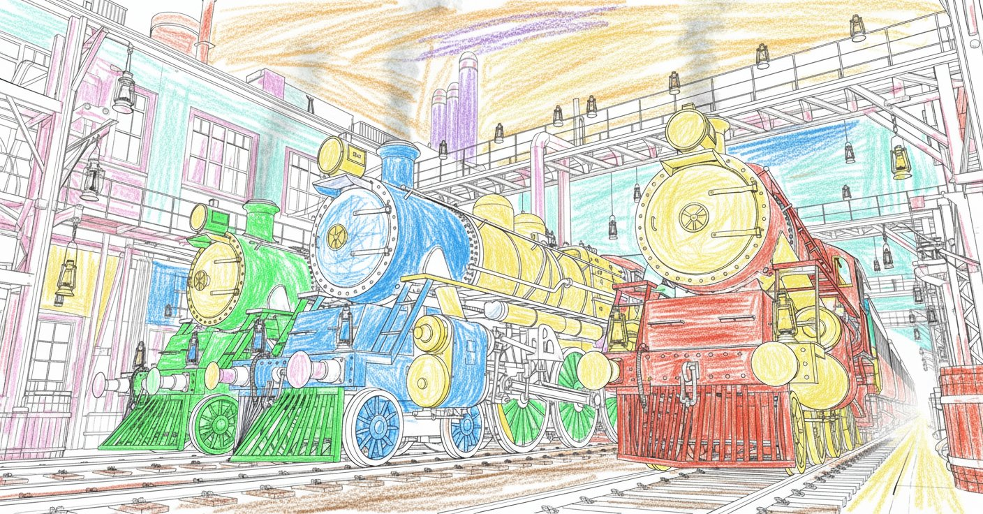AI photo prompt – Line Art to Doodle Drawing output image