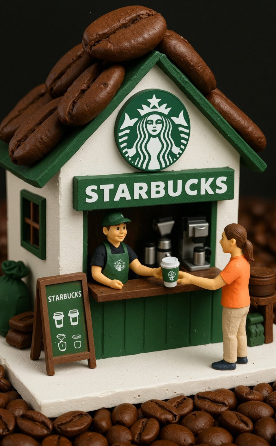 AI photo prompt – Miniature Store output image